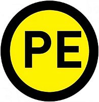 Наклейка PE (1шт) d20мм EKF an-2-08 картинка 